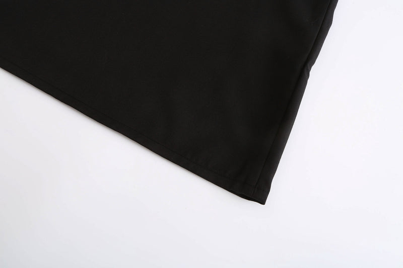 Tie Waist Wrap Worker Dress