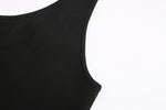 Asymmetric Sling Knit Vest
