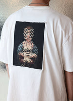 Dama Con Lermellino Cotton Embroidery Top