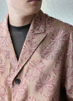 Polyester Rayon Embroidery Soft Hunting Blazer