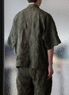 Distort Pleats Polyester Polo