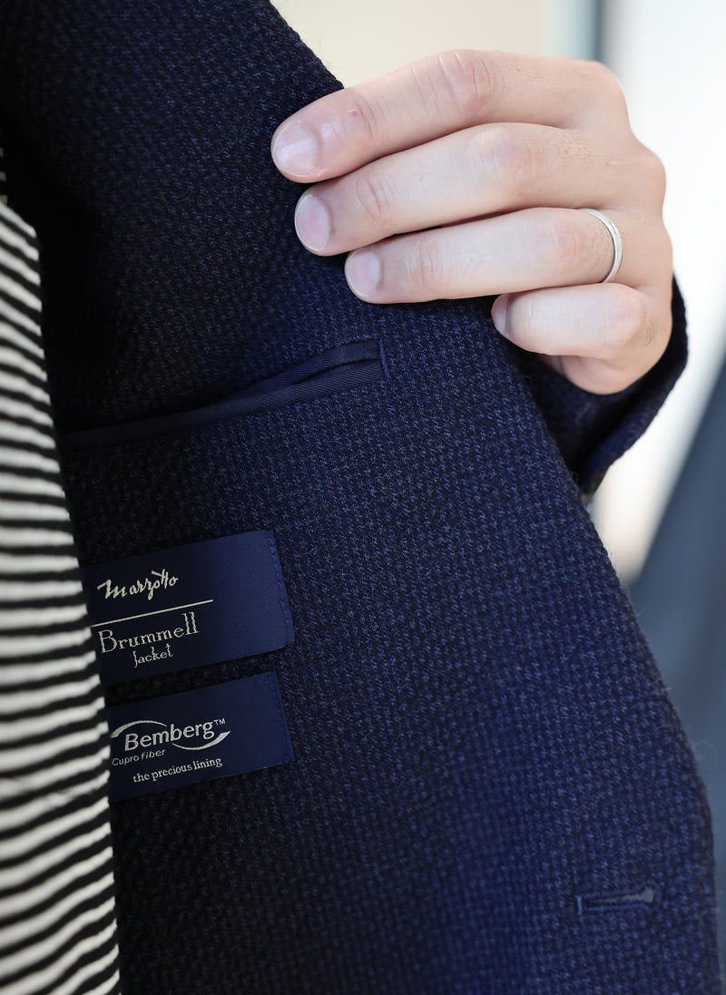 Marzotto Single Breasted Suit Blazer