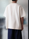 Polyester Spandex Jacquard Oversized Tee