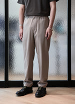 Polyester Wide Tapered Easy Pants