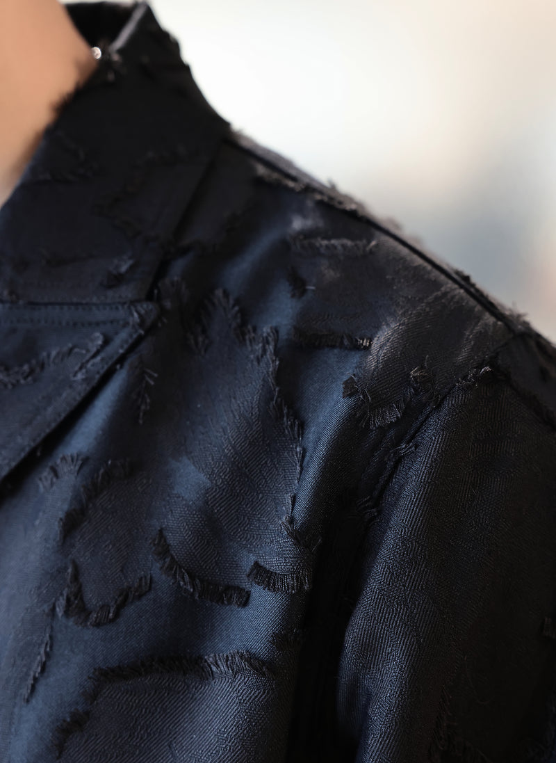 Jacquard Hunting Blazer