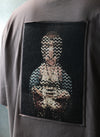 Dama Con Lermellino Cotton Embroidery Top