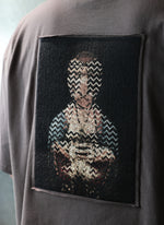 Dama Con Lermellino Cotton Embroidery Top