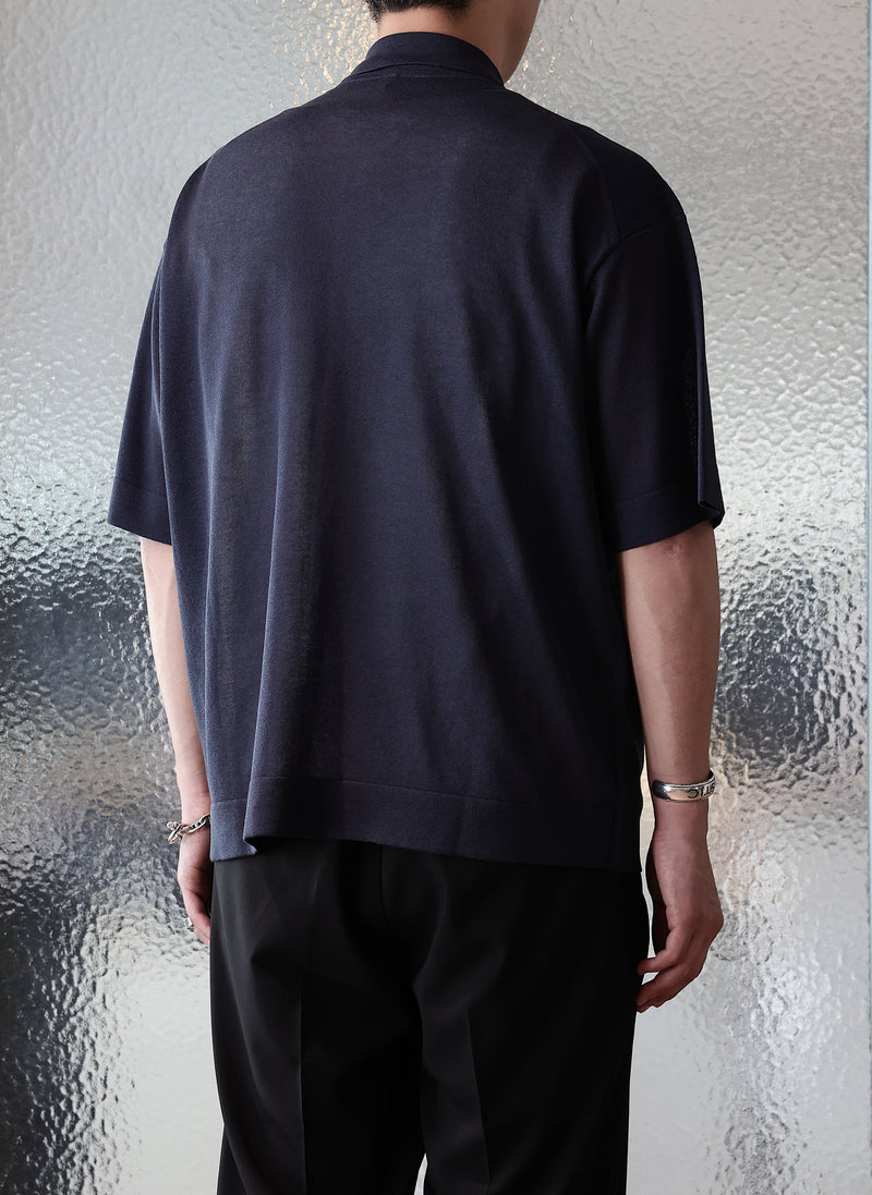 Polyester Business Knitted Shirt