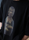 Dama Con Lermellino Cotton Graphic Top