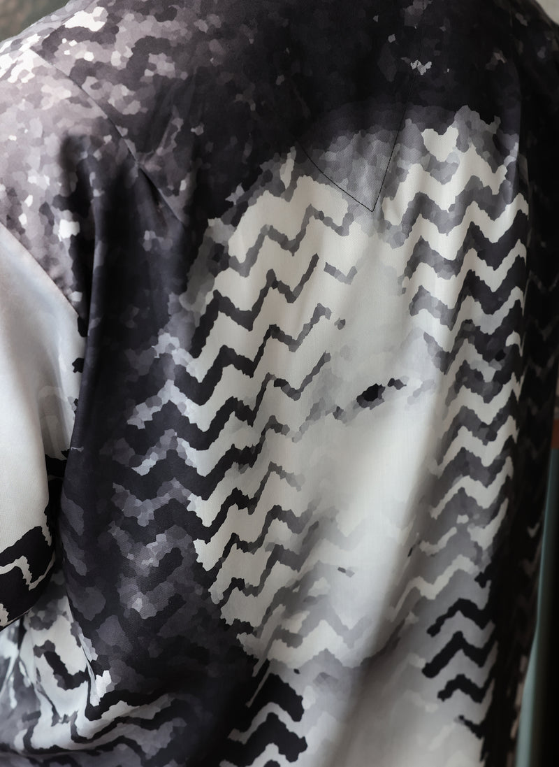 Ginevra de' Benci Polyester Open Collar Shirt