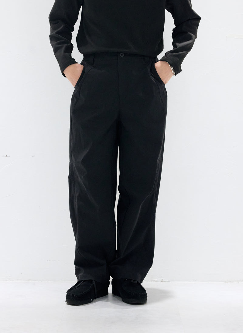 Teflon Wide Tapered Pants