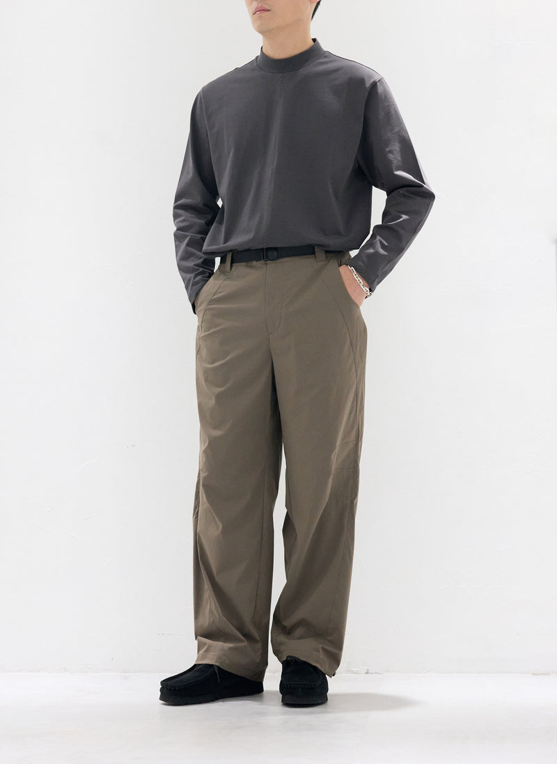 Teflon Wide Tapered Pants