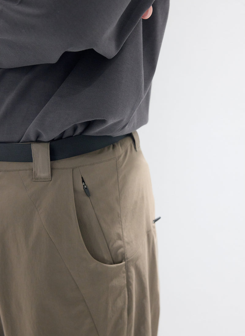 Teflon Wide Tapered Pants