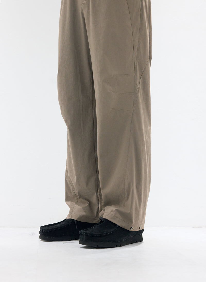 Teflon Wide Tapered Pants