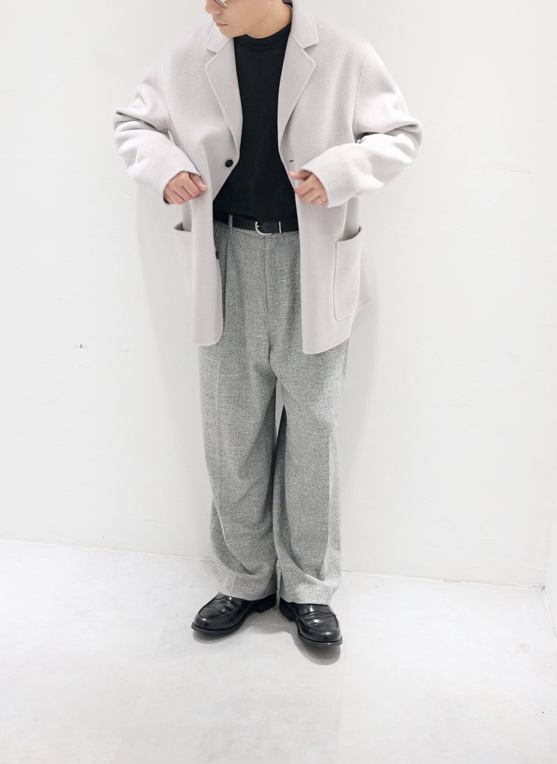 Double Face Soft Single Breasted Blazer