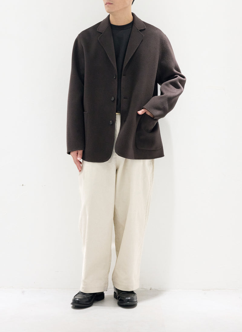 Double Face Soft Single Breasted Blazer