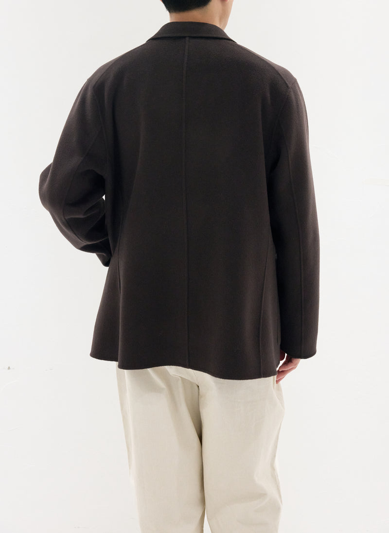 Double Face Soft Single Breasted Blazer