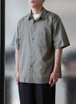Cotton Seersuckers Short Sleeves Shirt