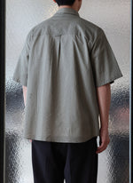 Cotton Seersuckers Short Sleeves Shirt