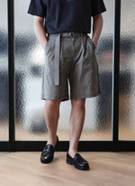 Nylon Wide Shorts