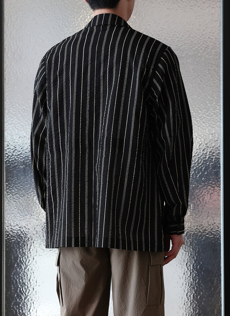 Cotton Seersucker Soft Hunting Blazer