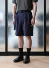 Nylon Wide Shorts