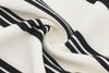 Jacquard Short Sleeves Border Top (Regular Fit)