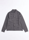 Polyester Business Knit Trucker Jacket