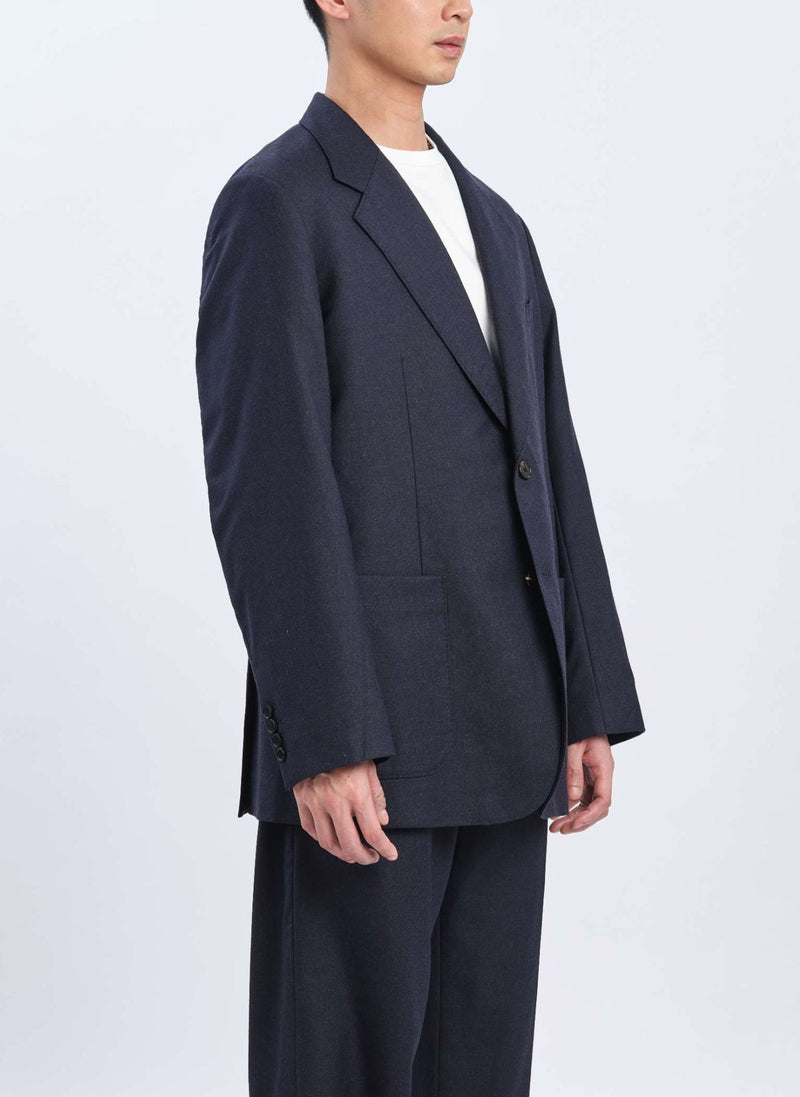 Cordura Combat Wool Full Constructed Single Breasted Suit Blazer