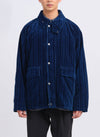 Indigo Cotton Corduroy Hunting Jacket