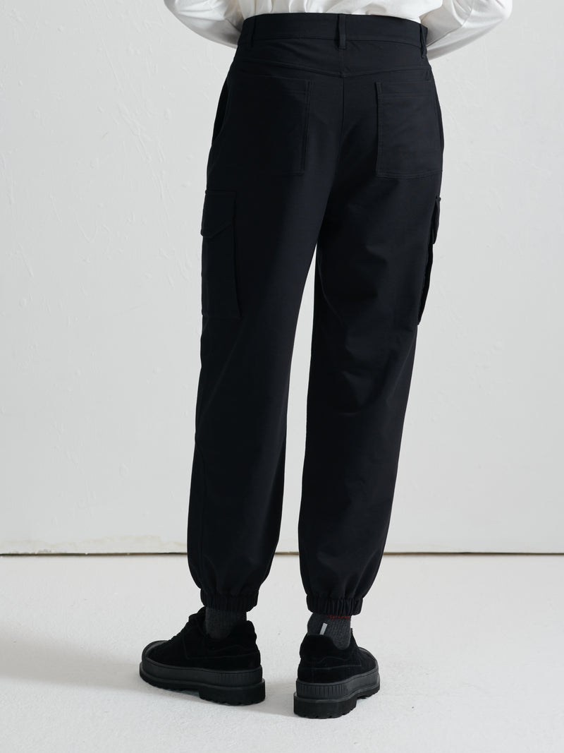 Cut Sewn Ribs Pants
