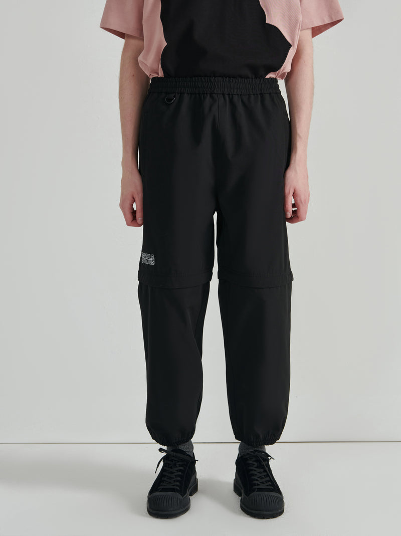 Embroidery Plant Pants