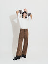 Vintage Colour Overdye Denim Pants