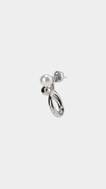 Rock & Round Hoop Earrings