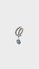 Pearl & Round Beads Drop Earrings