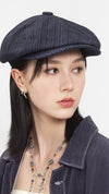 Half Sewing Turtle Newsboy Cap