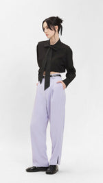 Cropped Shirt With Tie
