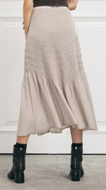 Knit Smocking Skirt