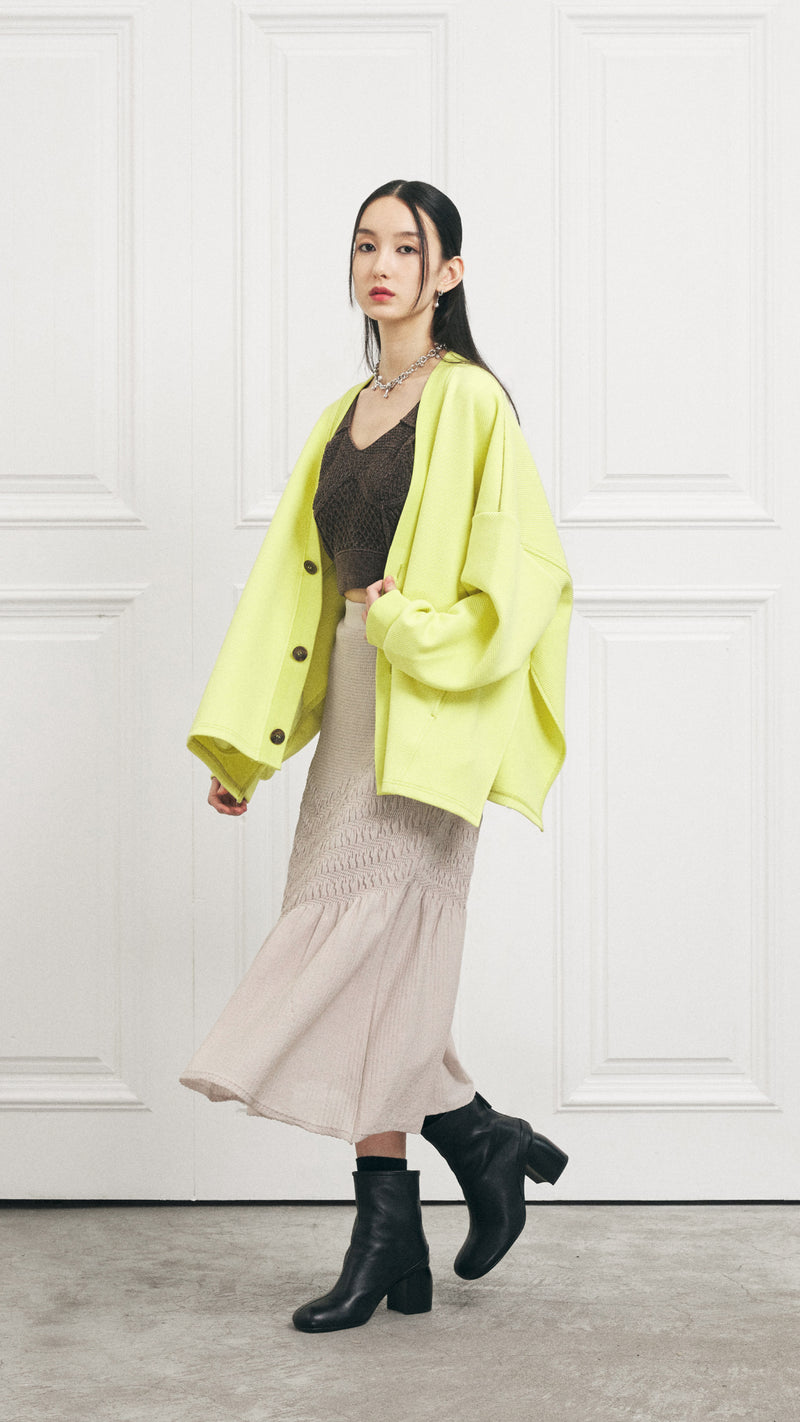 Knit Smocking Skirt