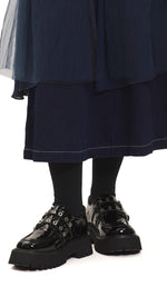 Double Buckle Chunky Sole Shoes