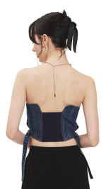 Denim Corset