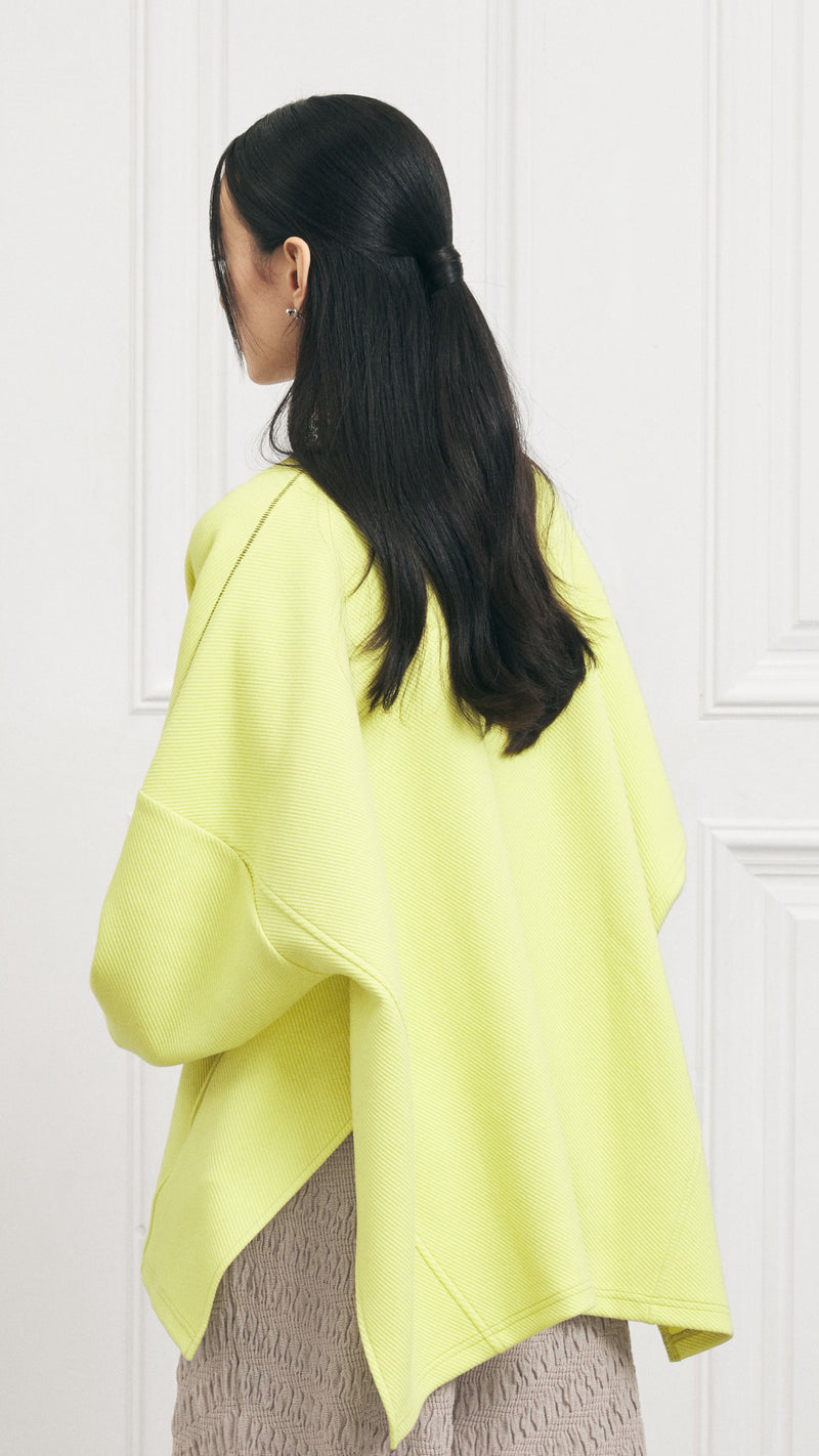 Contrast Stitching Cardigan
