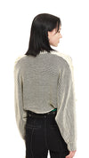Two Tone Knitted Cardigan