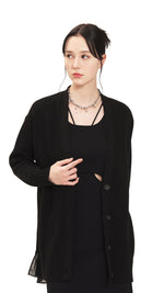 Paneled Cardigan
