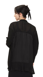 Paneled Cardigan