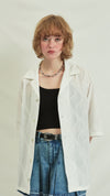 Candy Pattern Stitching Shirt