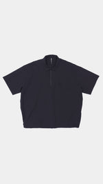 Lightweight Zip up Polo Shirt