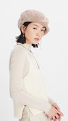 Ribbed Brims Beret Hat