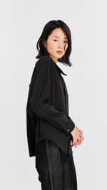 Crochet Collar Shirt