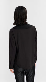 Crochet Collar Shirt